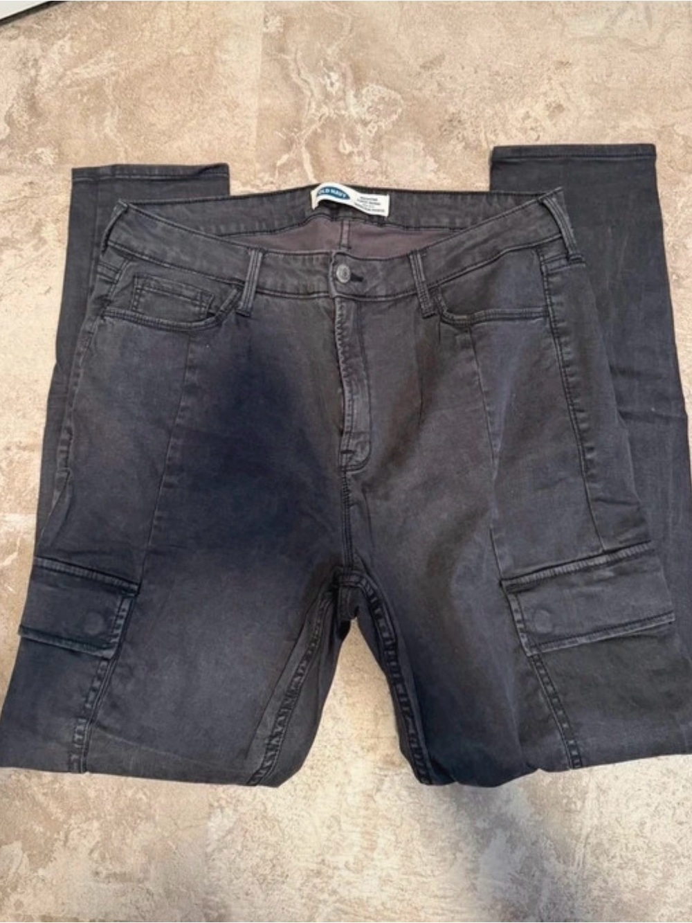 Old Navy "Rockstar Super Skinny" High-Rise Cargo Jeans - Size 14